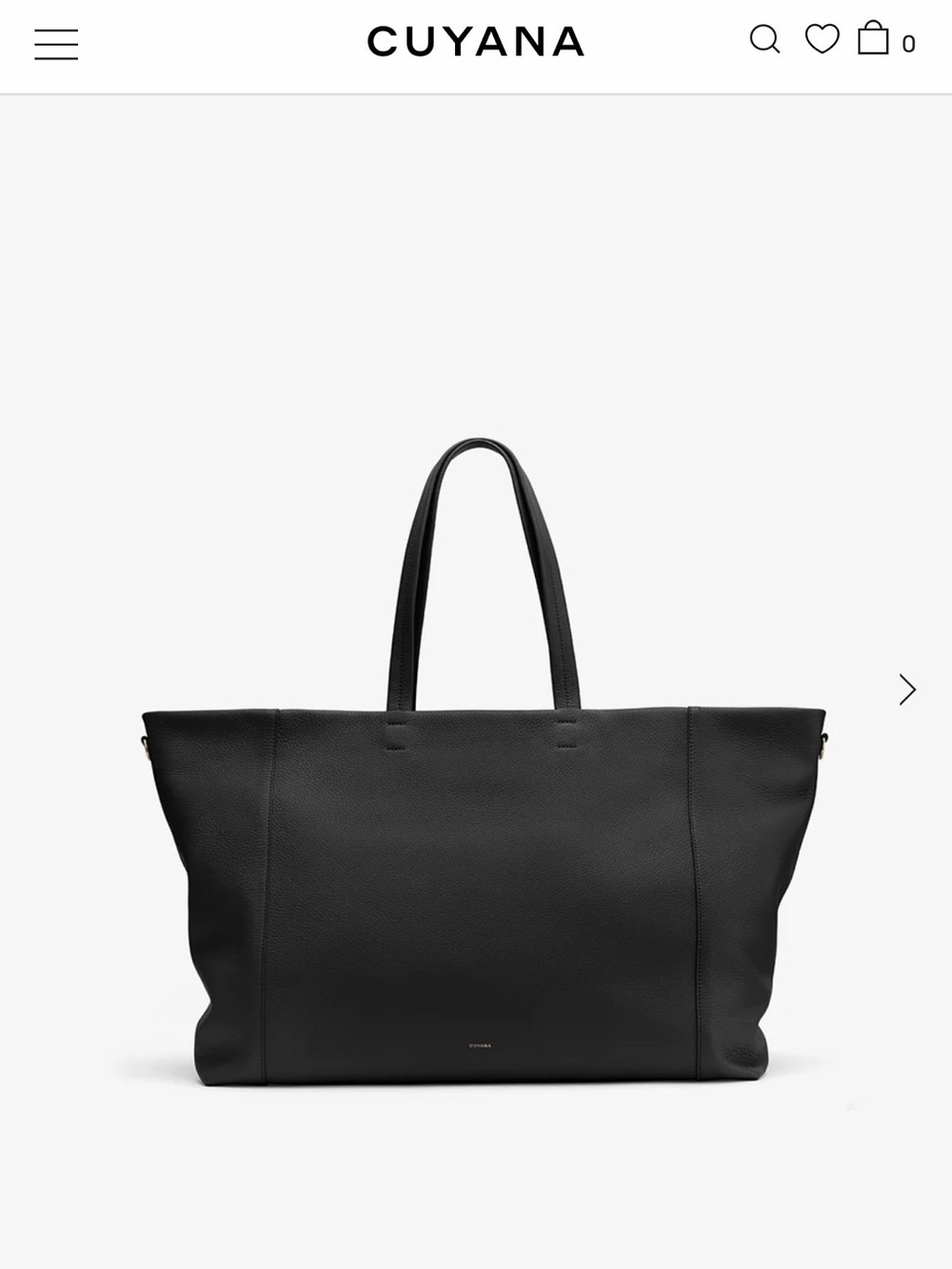 Cuyana Easy Overnighter Bag